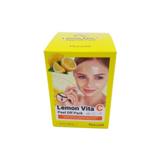 dr.meloso lemon vita c peel off pack หีบห่อ10ml x 20ea