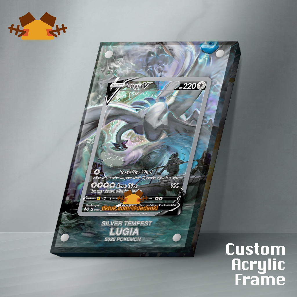 Lugia V AA กรอบอะคริลิคแบบกําหนดเอง