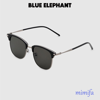 Blue ELEPHANT RONALD แว่นตากันแดด ลายเสือดาว สีเขียวมะกอก สีดํา