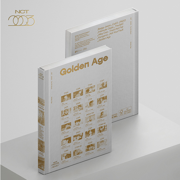 Nct GOLDEN AGE [อัลบั้มที่ 4 ] [ARCHIVING VER] [ของขวัญสําหรับเก็บภาพแบบสุ่ม]