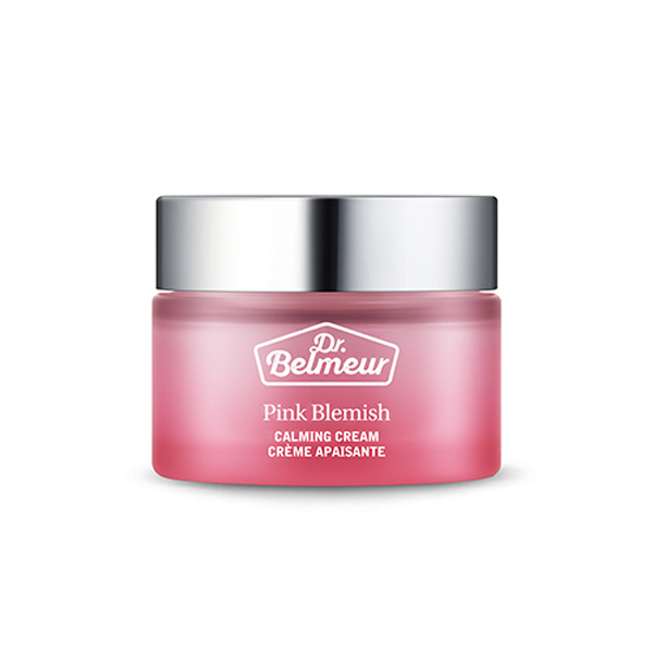 the face shop dr.belmeur pink blemish soothing cream 50ml