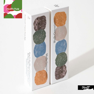 [STOFFXSEOUL] Odujej Mudle Crayon Mini, art supplies, crayons, Jeju Island art goods, Made in Korea