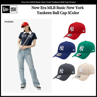 หมวกแก๊ป New Era MLB Basic New York Yankees สําหรับผู้ชาย