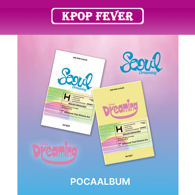 H1-KEY - 2nd Mini Album [ Seoul Dreaming ](POCCA ALBUM)  PHOTOCARD Sealed