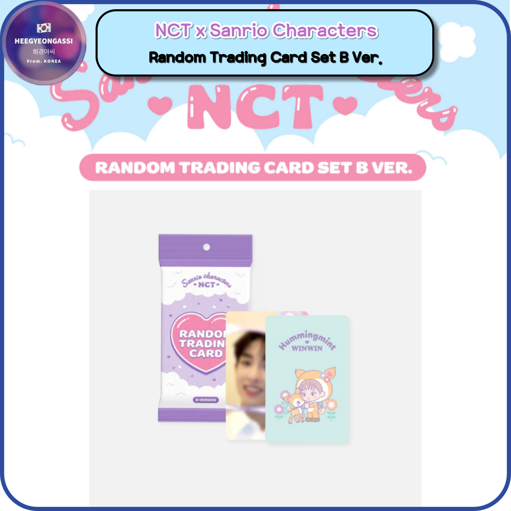 [NCT X Sanrio Characters] ชุดการ์ดซื้อขาย แบบสุ่ม B Ver.