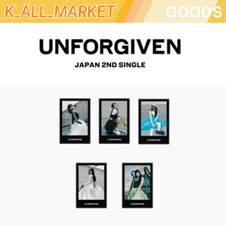 ป้ายรูปภาพ LE SSERAFIM UNFORGIVEN JAPAN 2ND SINGLE MD [สุ่ม}