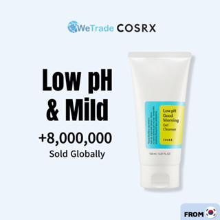 Cosrx คลีนเซอร์เจลทําความสะอาดผิวหน้า pH สูตรอ่อนโยน 150 มล. จากเกาหลี