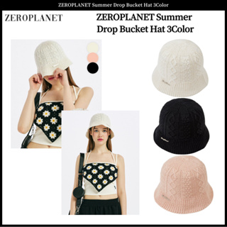 Zeroplanet หมวกบักเก็ต ทรงหยดน้ํา แฟชั่นฤดูร้อน 3 สี