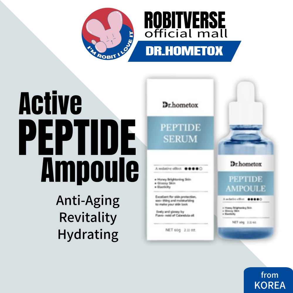ซื้อ 2 ได้ 50% อ !! [Dr.Hometox] Active Peptide Ampoule Serum 35 มล. / ANTI-WRINKLE / REVITALIZING / HYDRATING