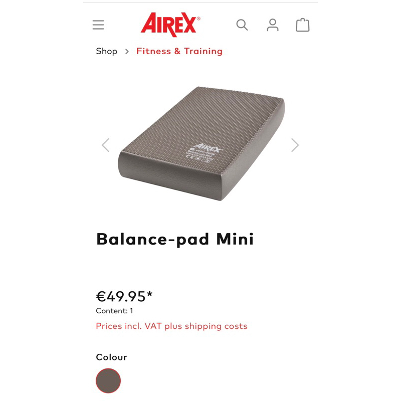 Airex Balance pad Mini - LAVA 25