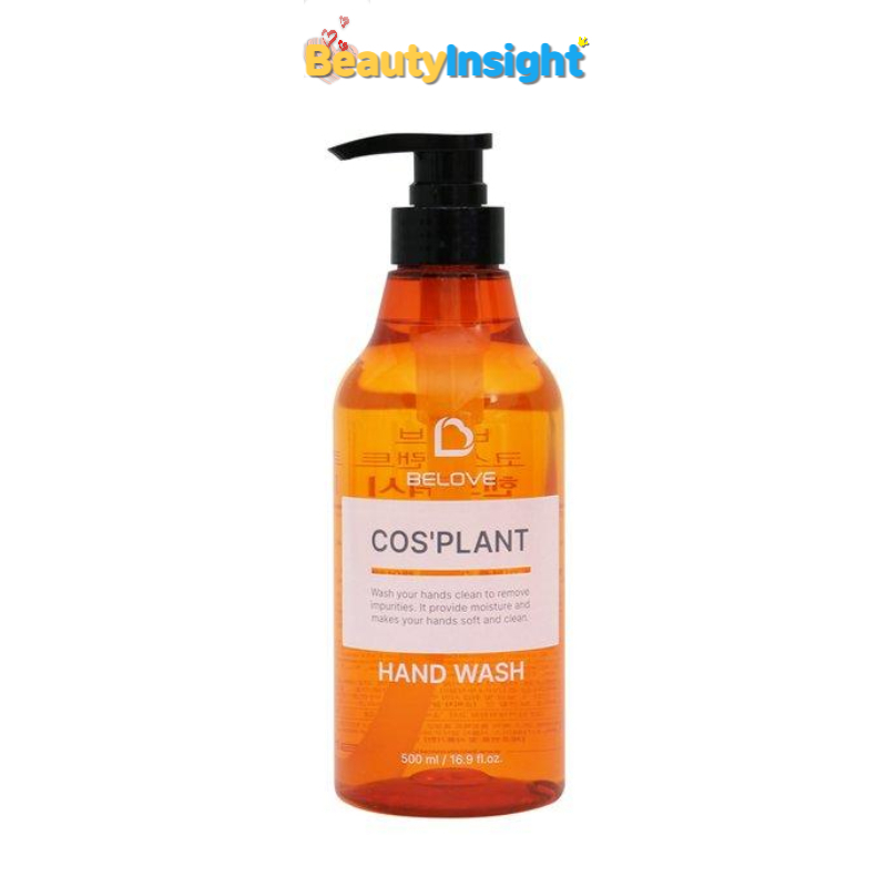 [BELOVE] Cos'plant เจลล้างมือ 500 มล. (เหมาะสําหรับทุกสภาพผิว)