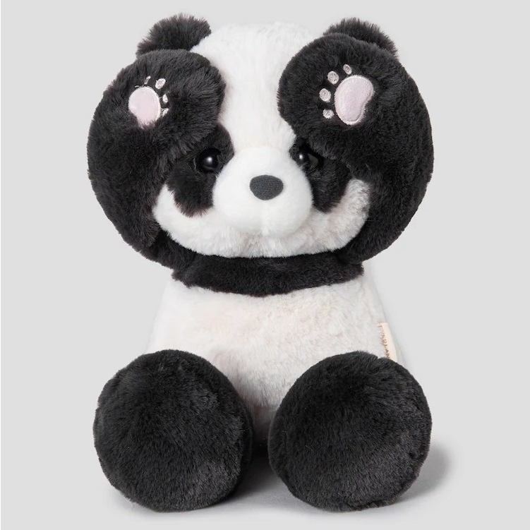 [EVERLAND]Korea Officials Merch AIBAO FUBAO LEBAO Panda Peekaboo Plush Doll Toy ;  ตุ๊กตาแพนด้า Peek
