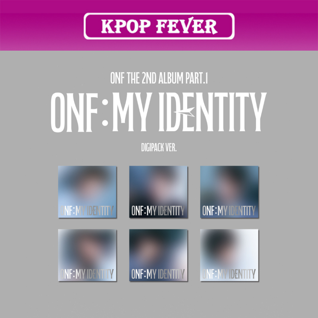 ONF - [ ONF: MY IDENTITY ] 2ND FULL ALBUM / DIGIPACK ver. (RANDOM)