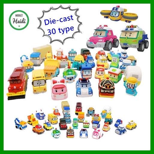 [ROBOCAR Poli☆KOREA] 🇰🇷 Robocar poli ของเล่น Die-Cast Series 30 แบบ