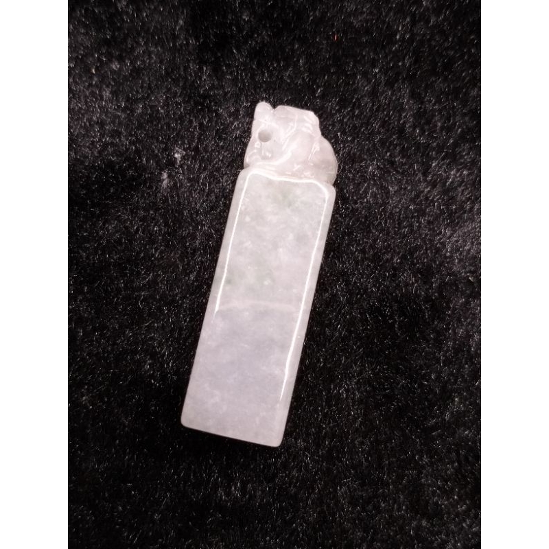 Jadeite 3 Leged Toad Seal Chop Chop พิมพ์