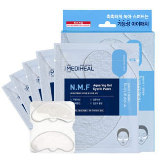 [MEDIHEAL] N.M.F Aquaring Gel Eye Fill Patch แผ่นเจลบํารุงรอบดวงตา N.M.F Aquaring ต่อต้านริ้วรอยใต้ตา คอลลาเจน NMF เซราไมด์ ให้ความชุ่มชื้น และความยืดหยุ่น 5 ถุง