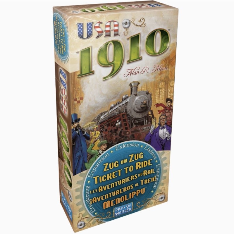 (ของแท้) Ticket to Ride USA 1910 Board Game Expansion
