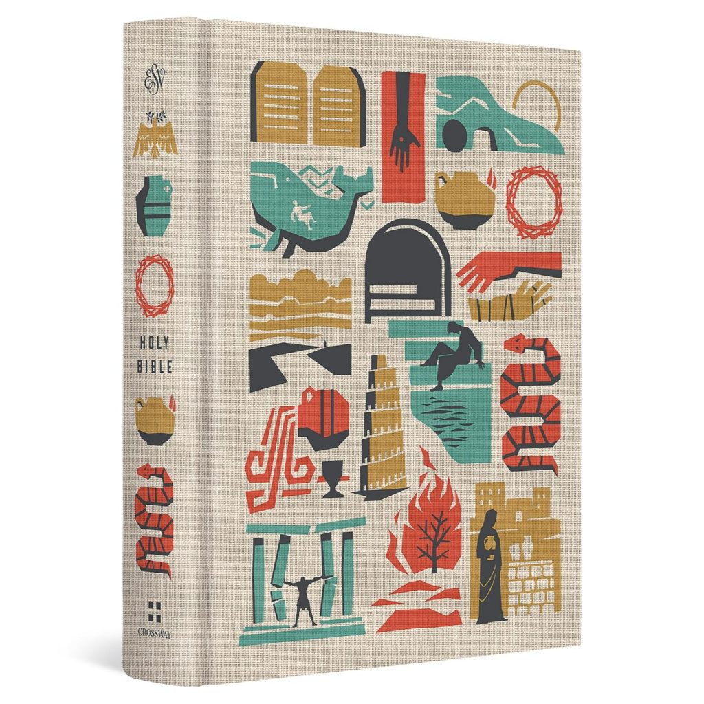 Esv คอลัมน์เดี่ยว Journling Bible, Artist Series - Matt Stevens, ฉากของ Redemption, ผ้าทับบอร์ด