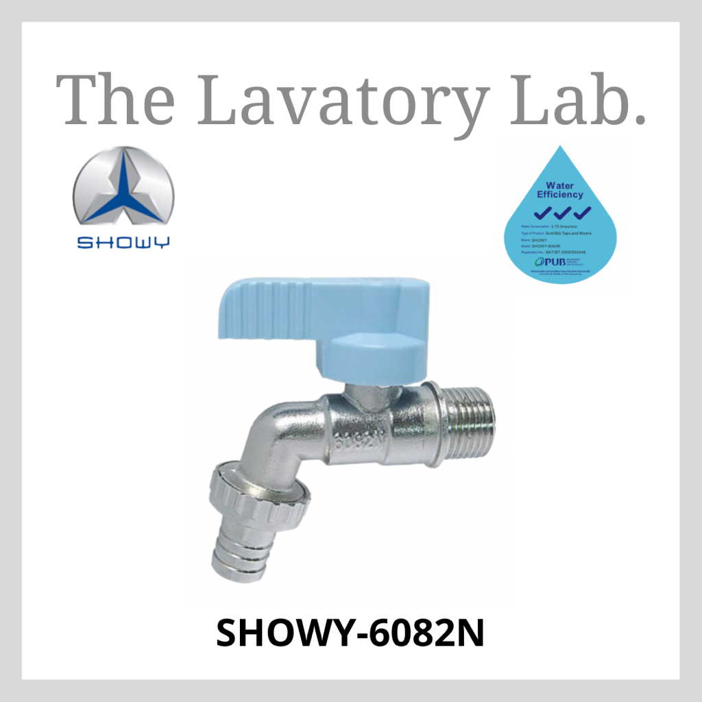 SHOWY-6082N 1/2 MINI GARDEN TAP C/W HOSE CONNECTOR SHOWY-6082-007