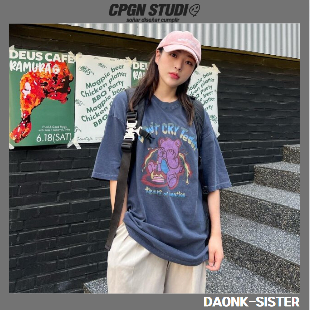 Kep1er Mashiro pick [CPGN STUDIO] เสื้อยืดแขนสั้น ลาย Dont Cry 4 สี ของแท้ 100%