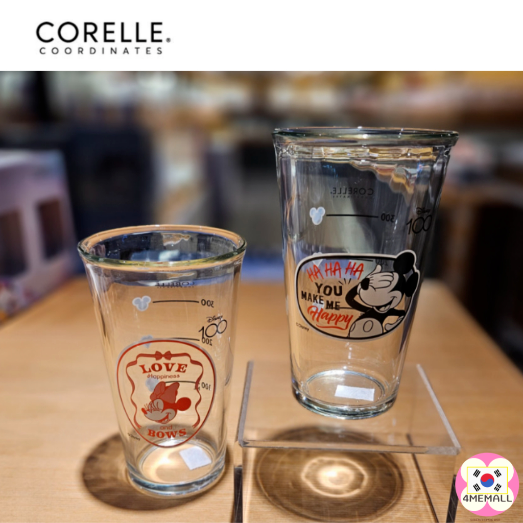 Corelle COORDINATES แก้วมัก ลายดิสนีย์ครบรอบ 100 ปี 2P (ชุด) 500 มล.