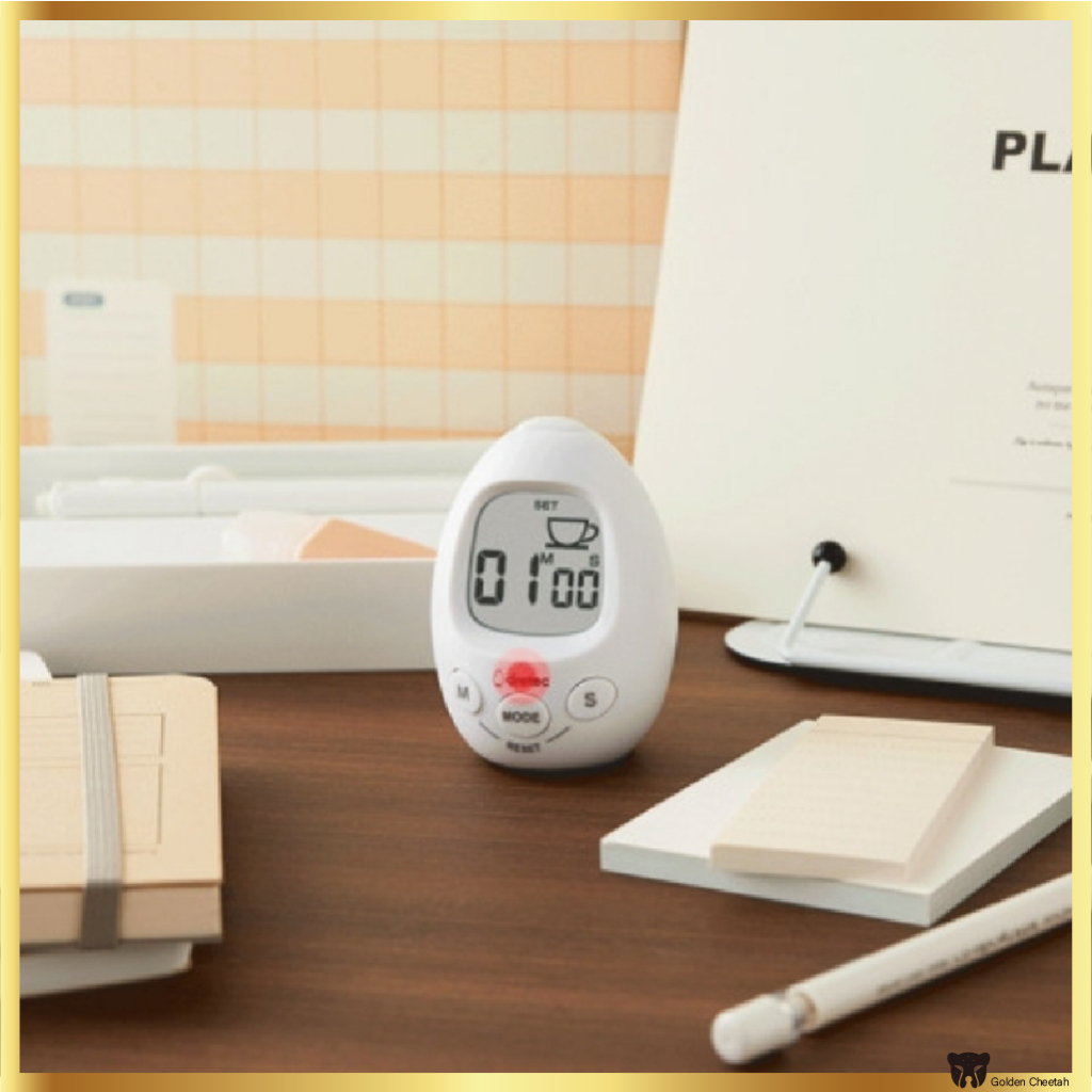 [สินค้าใหม่] Dretec STUDY EGG Study Timer นาฬิกาจับเวลา Pomodoro Timer