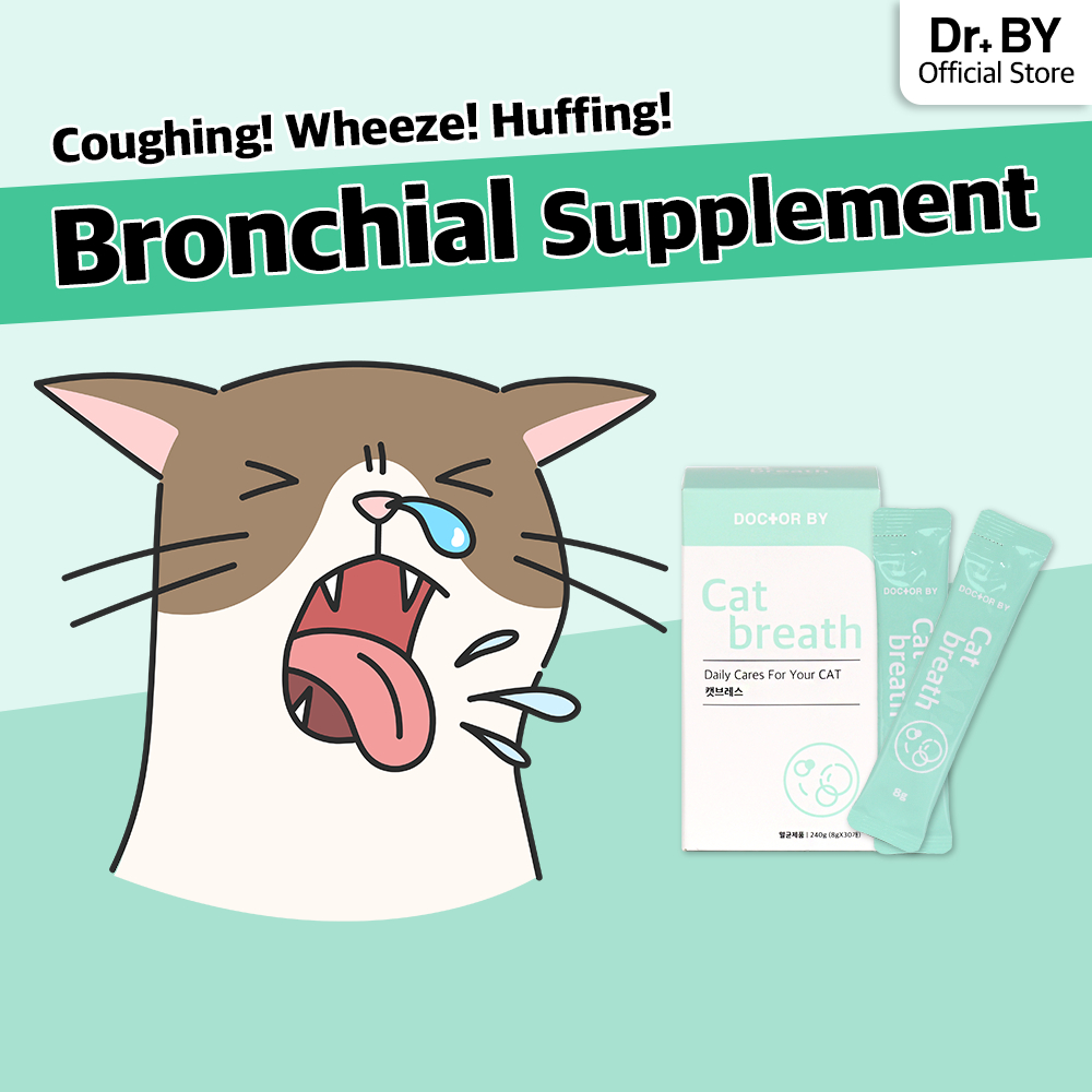 [DR.BY Cat Breath] อาหารเสริมลมหายใจสัตว์เลี้ยงแมว Churu อาหารเปียกรักษา (30 แท่ง)
