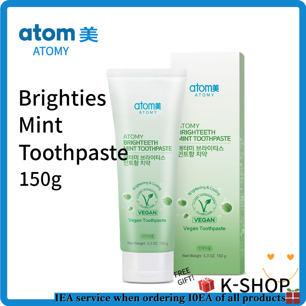 Atomy Brighties ยาสีฟันกลิ่นมิ้นท์ 150 กรัม