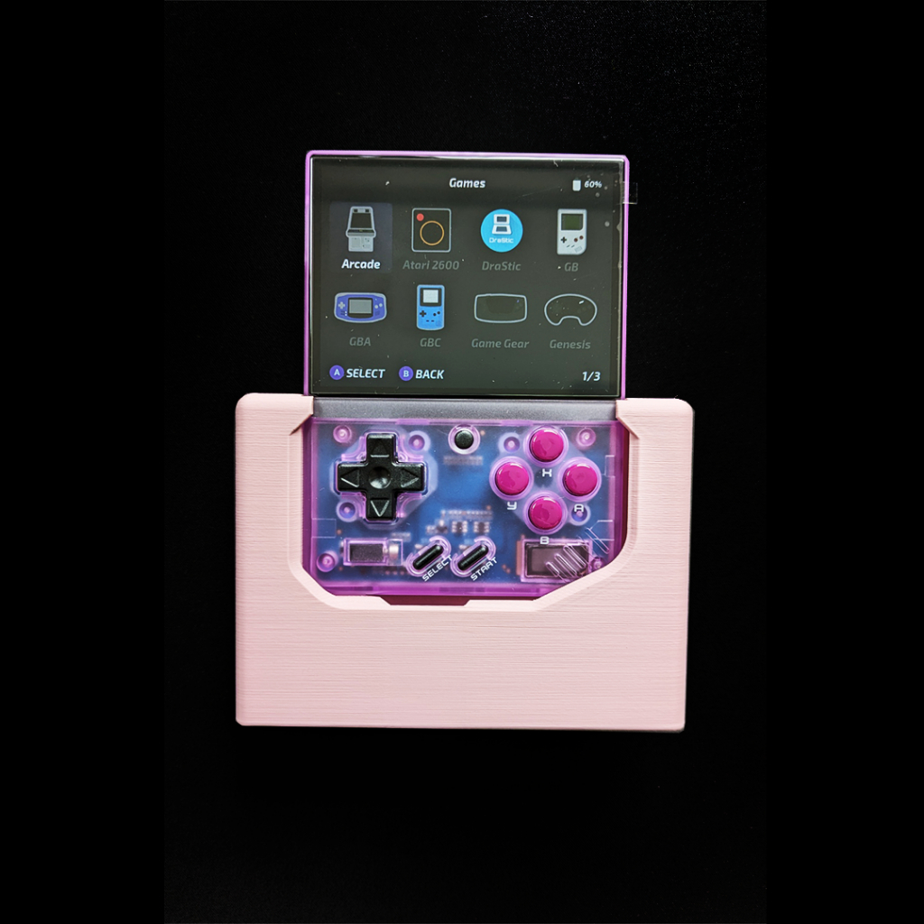 แท่นชาร์จ Miyoo Mini + Plus Grip Case พร้อมซับสักหลาดด้านใน (3 การใช้งาน!)