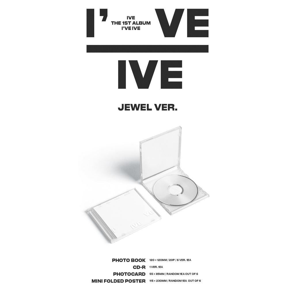 IVE - 1ST ALBUM [ I'VE IVE ] JEWEL VER. - รูปที่ 2