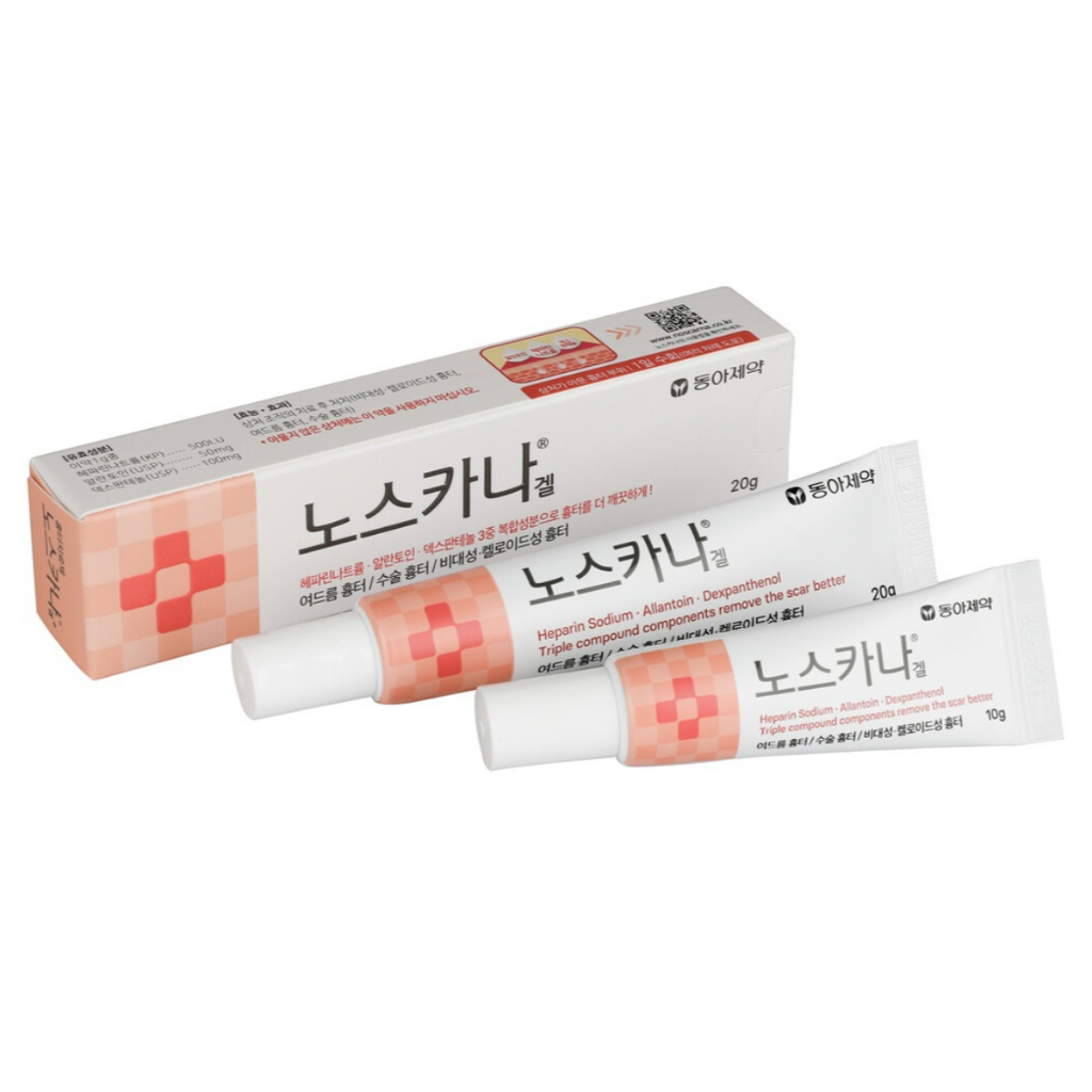 DONG-A Noscarna Gel 20g รอยแผลเป็นจากสิว รอยแผลเป็น Hypertrophic/Keloid ดูแลรอยแผลเป็นจากการผ่าตัด / จากโซล เกาหลี