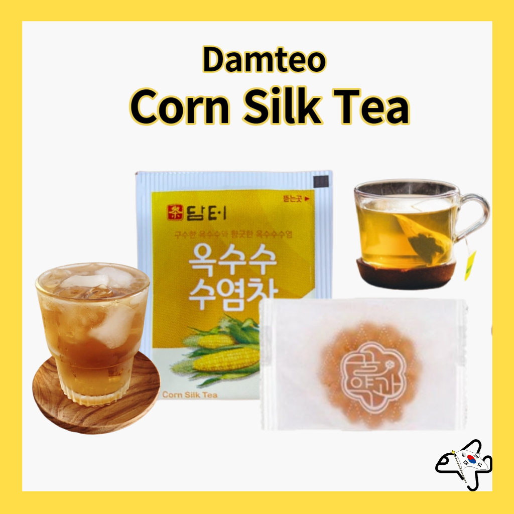 Damteo ถุงชาไหม ข้าวโพด 1 แพ็ค / แซมลิป มินิ น้ําผึ้ง ยัควา 1 ชิ้น