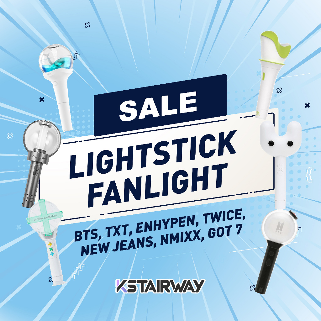 [OFFICIAL] Lightstick FAN BTS ARMYBOMB SE - ENHYPEN - กางเกงยีนส์ใหม่ - LE SSERAFIM - TXT ver 1 - TW