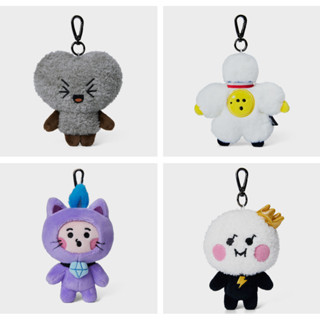 LINE FRIENDS Truz - พวงกุญแจตุ๊กตายืน บอนบอน รอมมี่ รูรุ พอดอง ซอมวูปปี้ ไลน์เฟรนด์ ทรีเชอร์ ศิลปินเกาหลี ไอดอล เมอร์ช