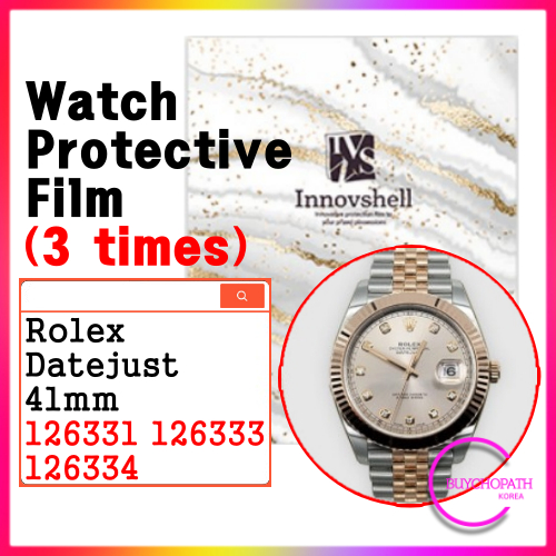 ฟิล์มป้องกันรอย สําหรับ Rolex Datejust 41mm 126331, 126333, 126334) (3 ครั้ง) / ฟิล์มสติกเกอร์ป้องกั