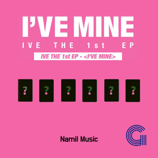 【NAMIL Music POB】 IVE - THE 1st EP [IVE MINE] โฟโต้การ์ด
