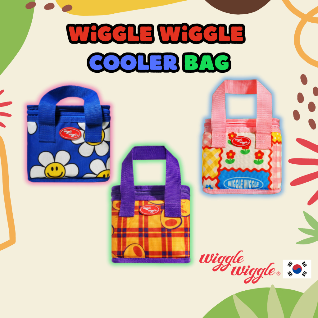 [wiggle Wiggle] กระเป๋าเก็บความเย็น ขนาดเล็ก ขนาดใหญ่ 3 สี