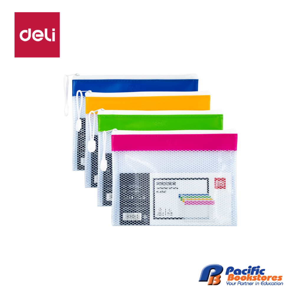 Deli D5832 A5 กระเป๋าตาข่าย PVC
