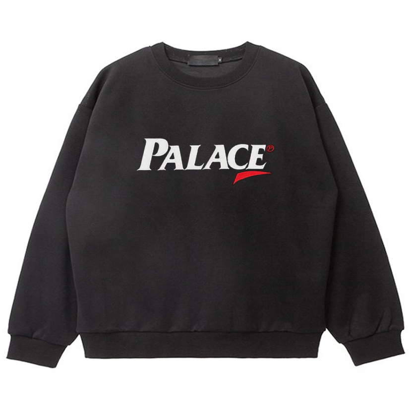 เสื้อกันหนาว คอกลม พิมพ์ลายจุด PALACE