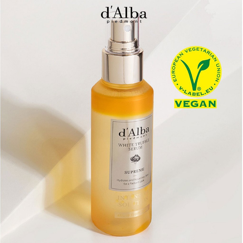 [d'Alba] White Truffle Supreme Intensive Serum เซรั่มเข้มข้น 50 มล. / 100 มล. (vegan)_Seventeen HOSHI pick !!