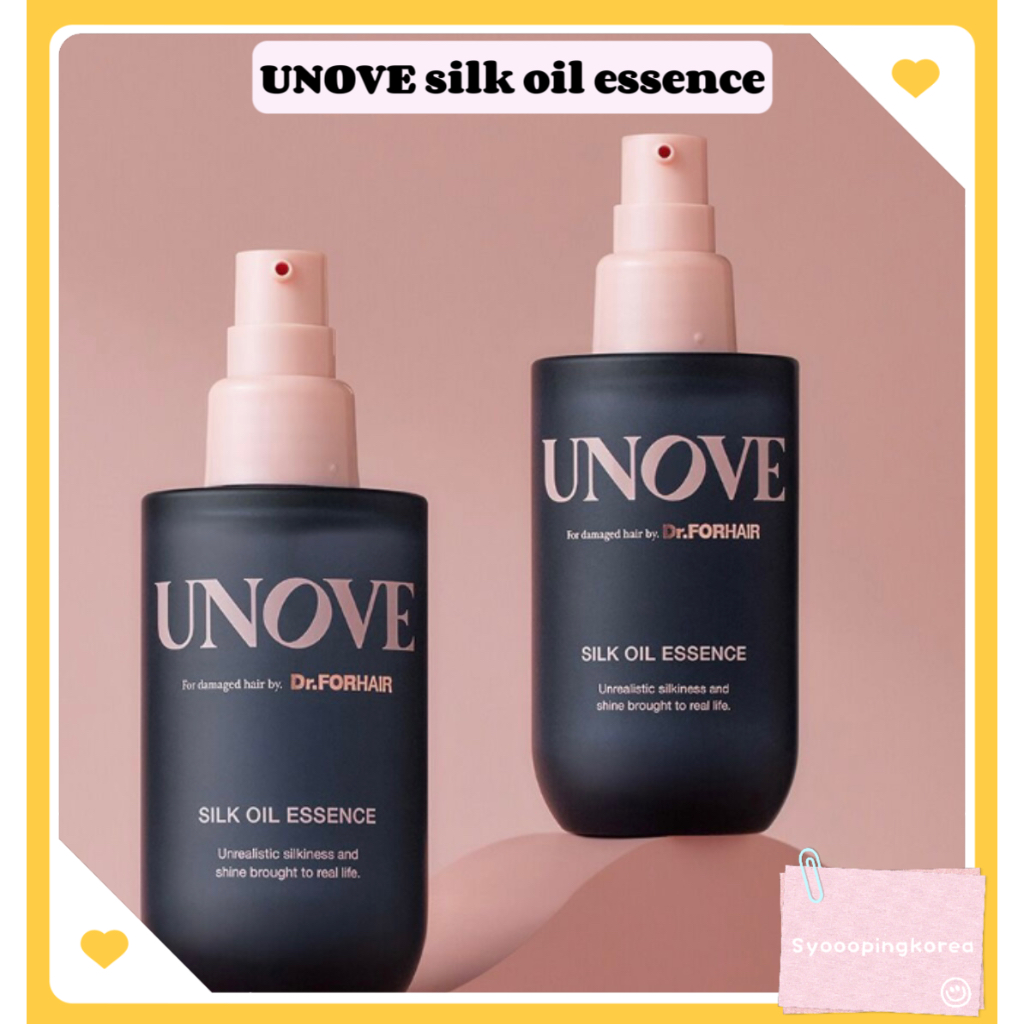 [Unove] Unove Silk Oil essence เอสเซนส์น้ํามันบํารุงเส้นผม 70 มล.