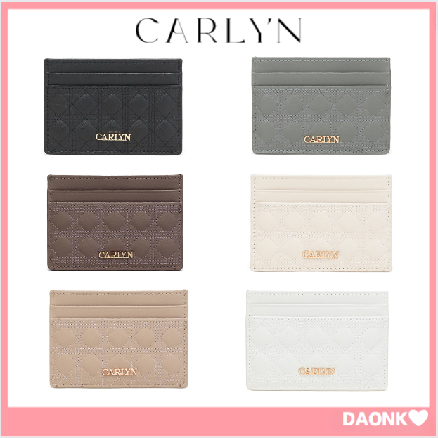 [Carlyn] กระเป๋าสตางค์ ใส่บัตรได้ 6 สี