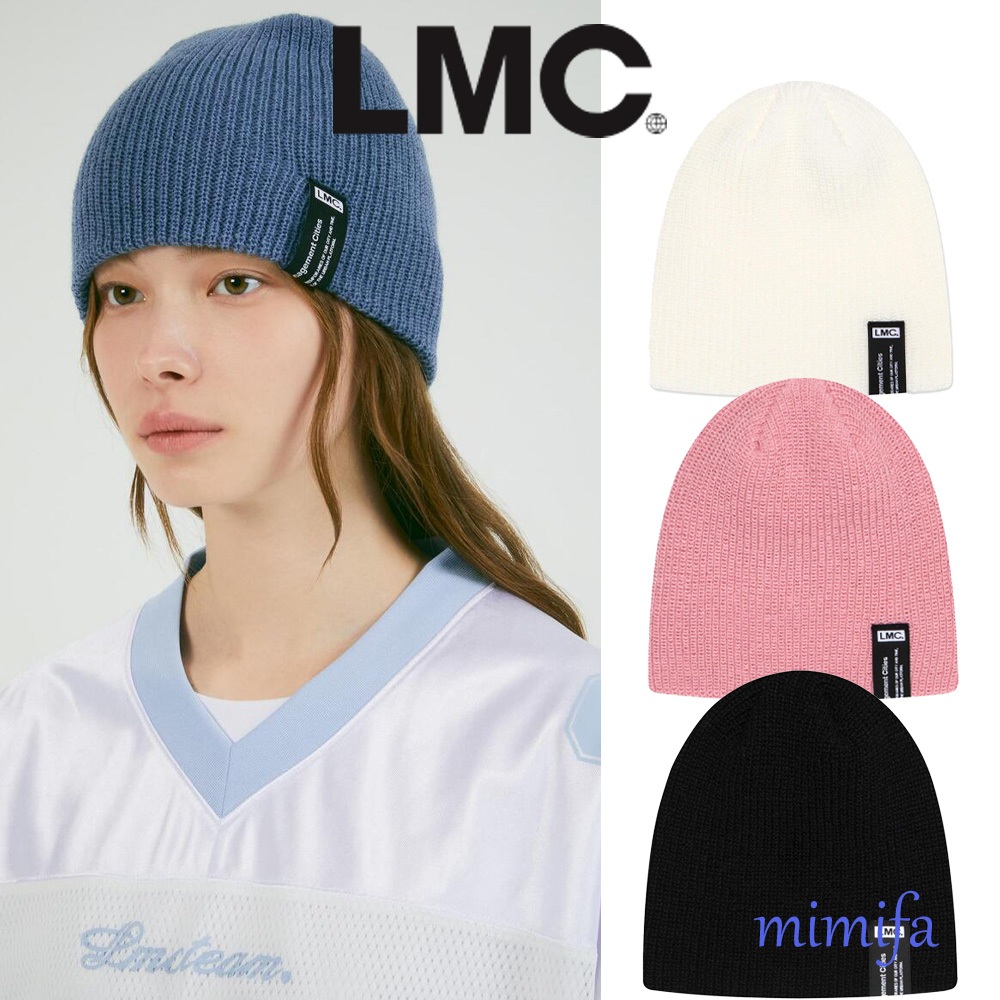 Lmc LABEL SHORT BEANIE เสื้อสายเดี่ยว แฟชั่นเกาหลี