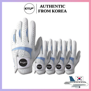 X-spiders ถุงมือกอล์ฟ หนังแกะ มือซ้าย 5p | X-Spiders All Sheepskin Golf Gloves Left Hand 5p