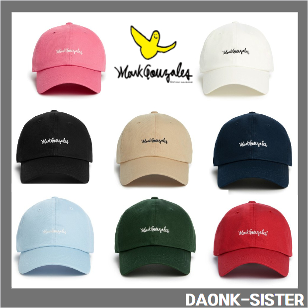 [MARK Gonzales] MARK GONZALES หมวกแก๊ปโลโก้ MG ของแท้ 100% 8 สี