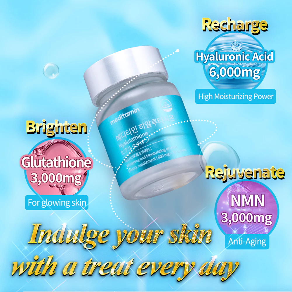 [Slimplanet] Hyalutathione กลูต้า & NMN วิตามินผิว บํารุงผิว เสริมไฮยาลูรอน คอลลาเจน (30 ซอง) thumbnail 5