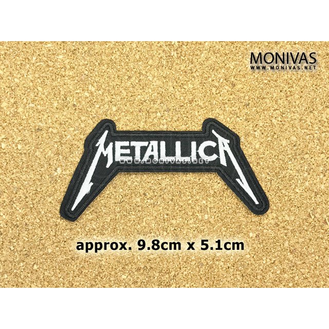 Metallica Iron On Patch DIY Heavy Metal Band Badge Motifs