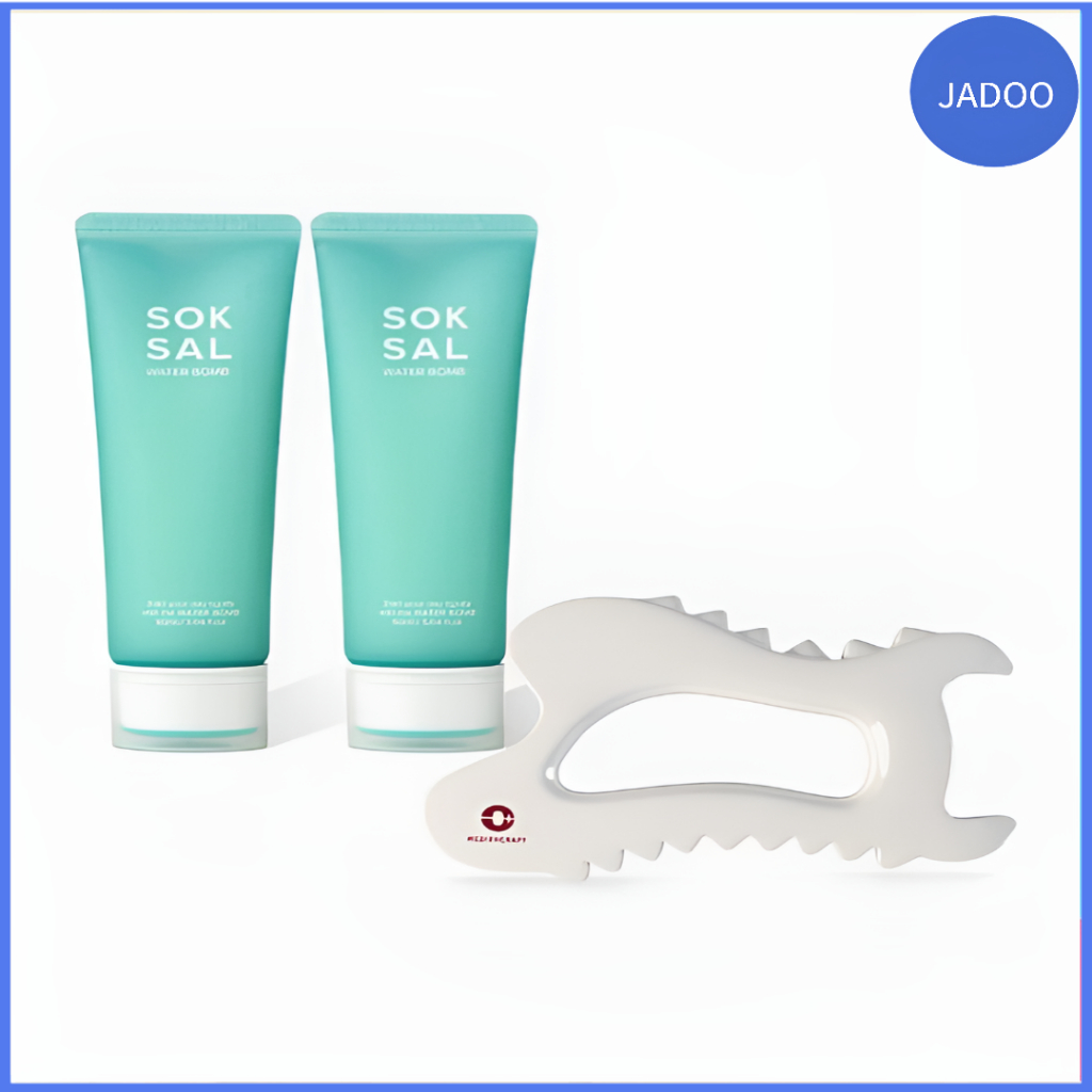 [MEDITHERAPY] Soksal อุปกรณ์บําบัดนวดกัวซา + ระเบิดน้ํา 90ml
