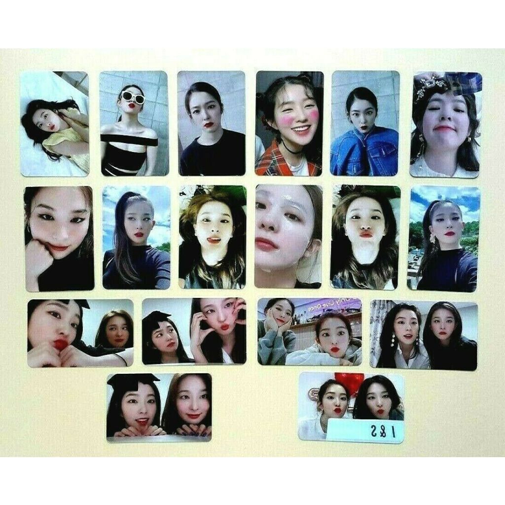 Red VELVET Irene & Seulgi 1st Mini อัลบั้มรูปภาพ Monster Official (18 ชิ้น)