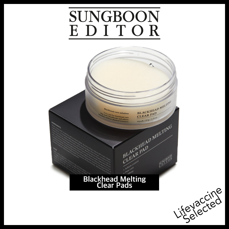 [Sungboon Editor] แผ่นใสจมูก สิวหัวดำ Blackhead Melting Clear Pore Care | ละลายสิวหัวดำภายในแผ่น 30 แผ่น